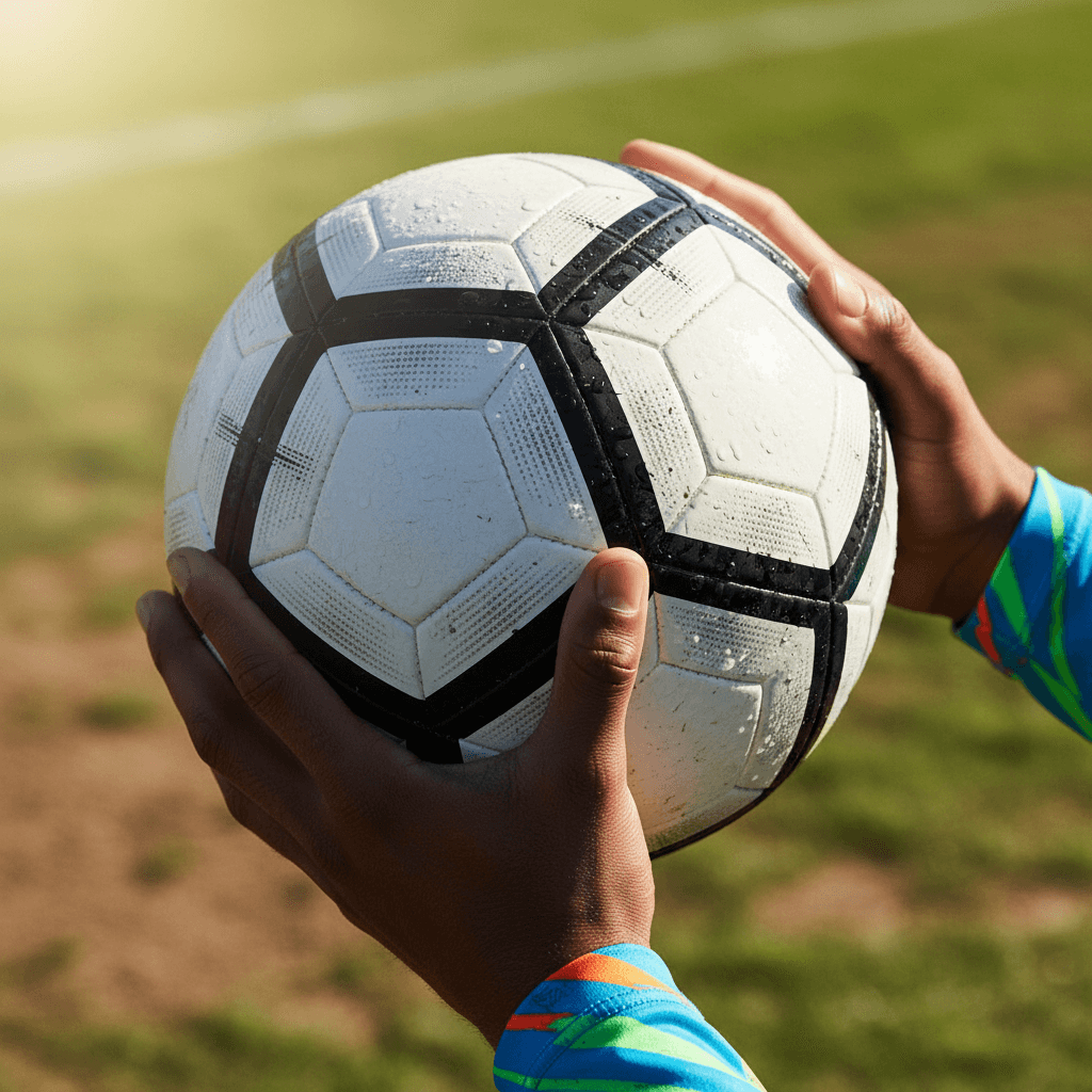 Assorted sports gear including shoes, water bottle, and accessories